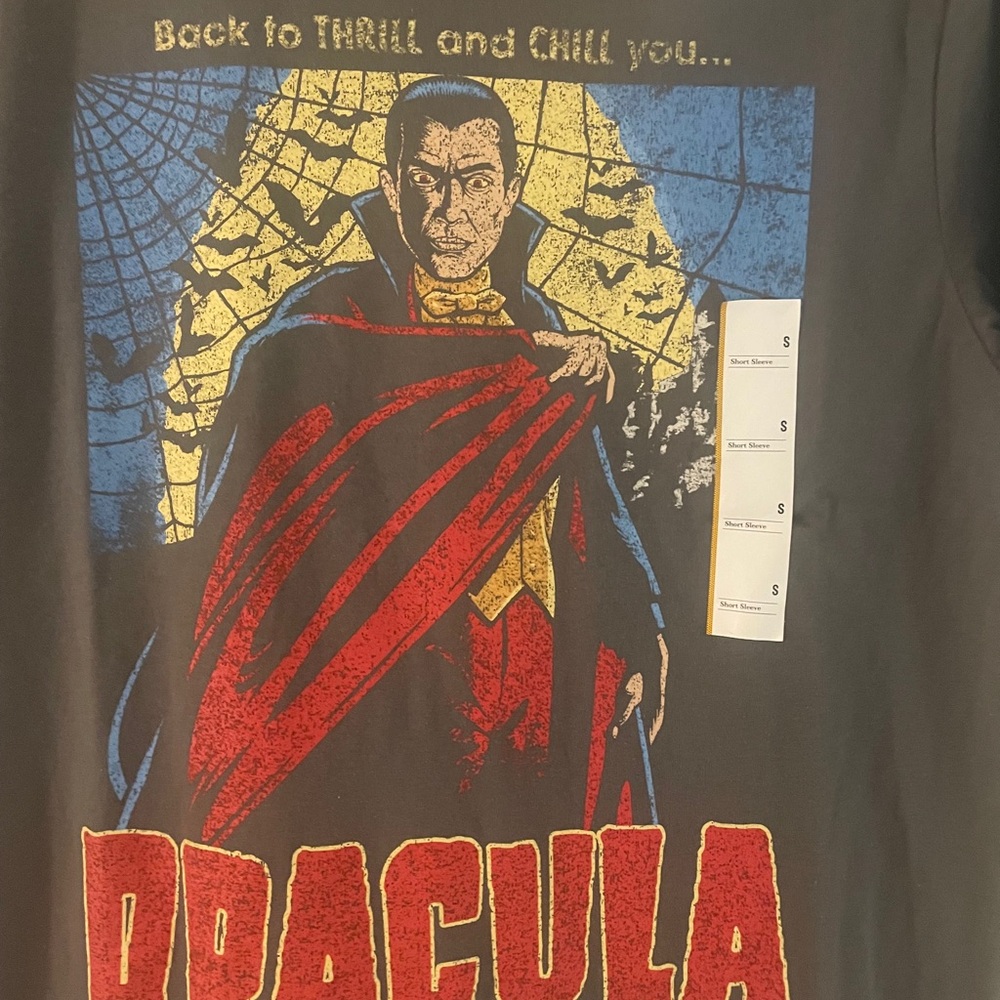 Goodfellow & Co Dracula Graphic Tee - Black - Picture 4 of 5